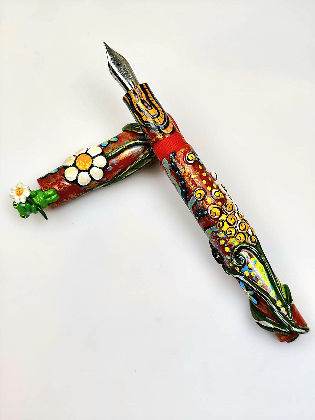ZekPens uniQ HANDMADE AND HANDPAiNTED FOUNTAIN PEN