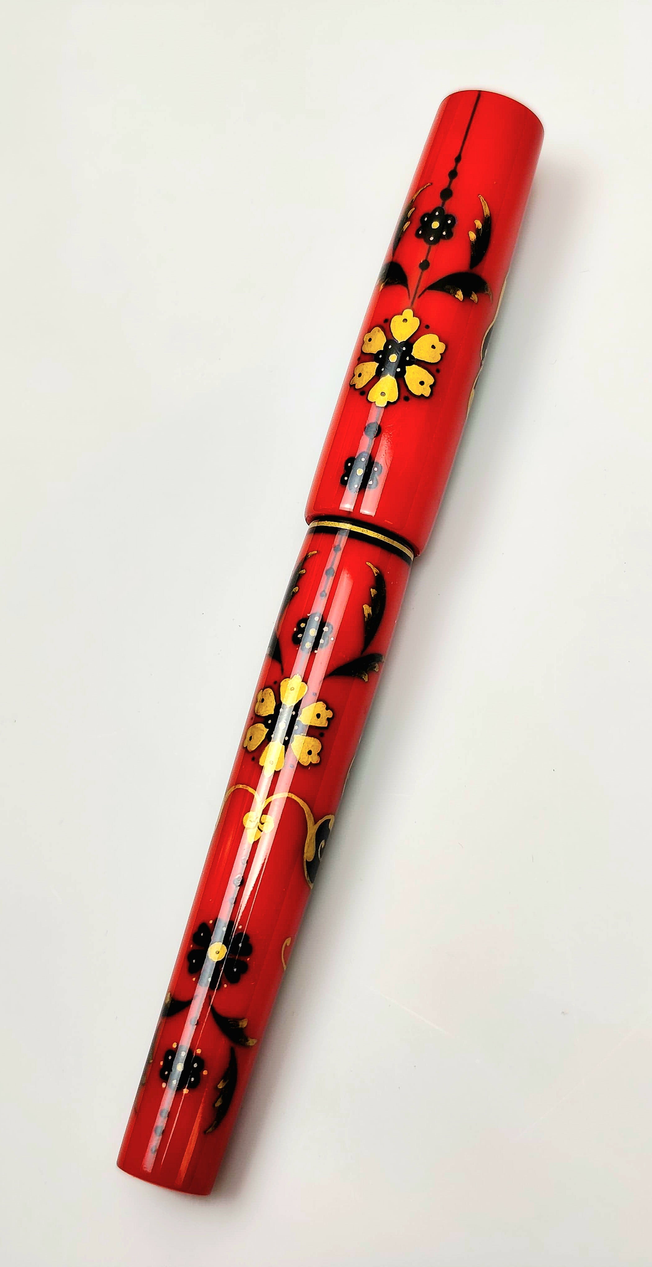 ZekPens TEZHiB HANDMADE AND HANDPAiNTED FOUNTAIN PEN