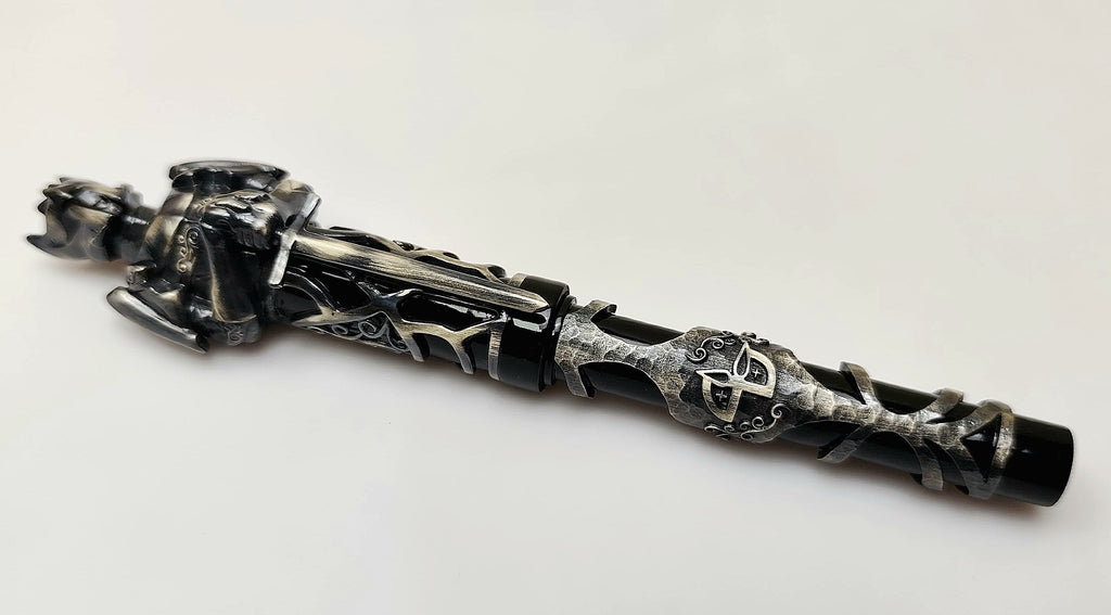 Silver Knight Fountain Pen