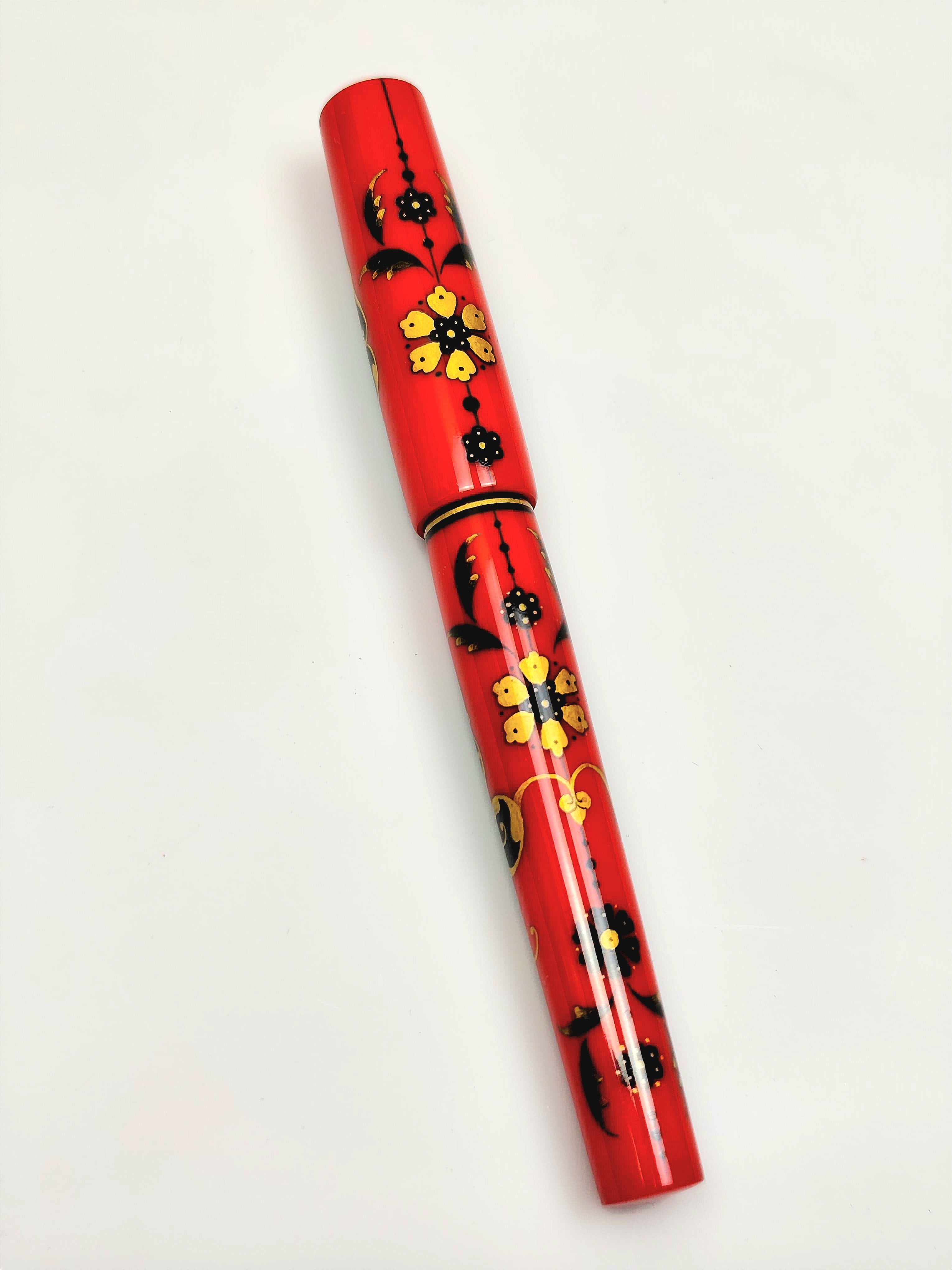 ZekPens TEZHiB HANDMADE AND HANDPAiNTED FOUNTAIN PEN