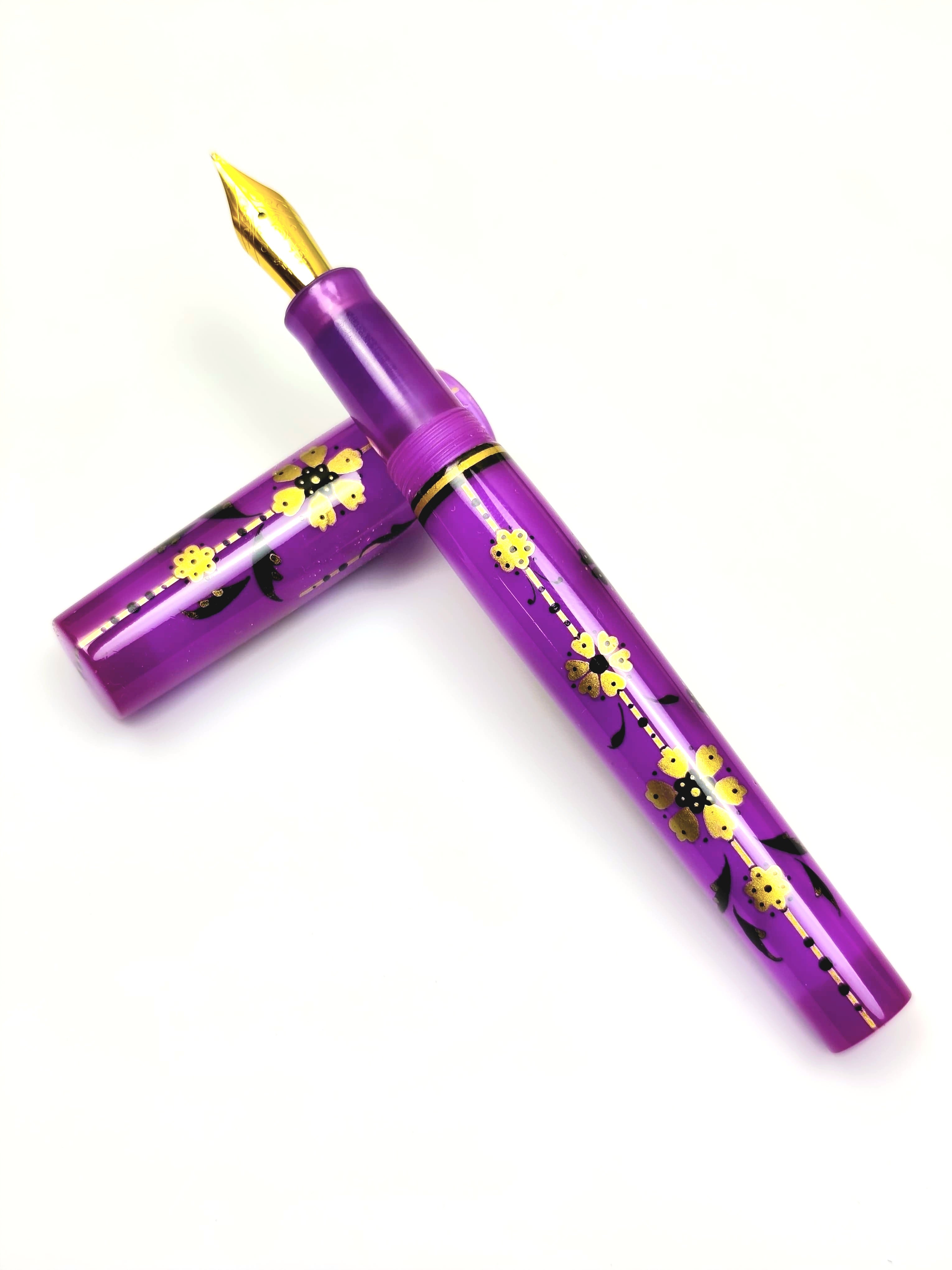 ZekPens TEZHiB HANDMADE AND HANDPAiNTED FOUNTAIN PEN