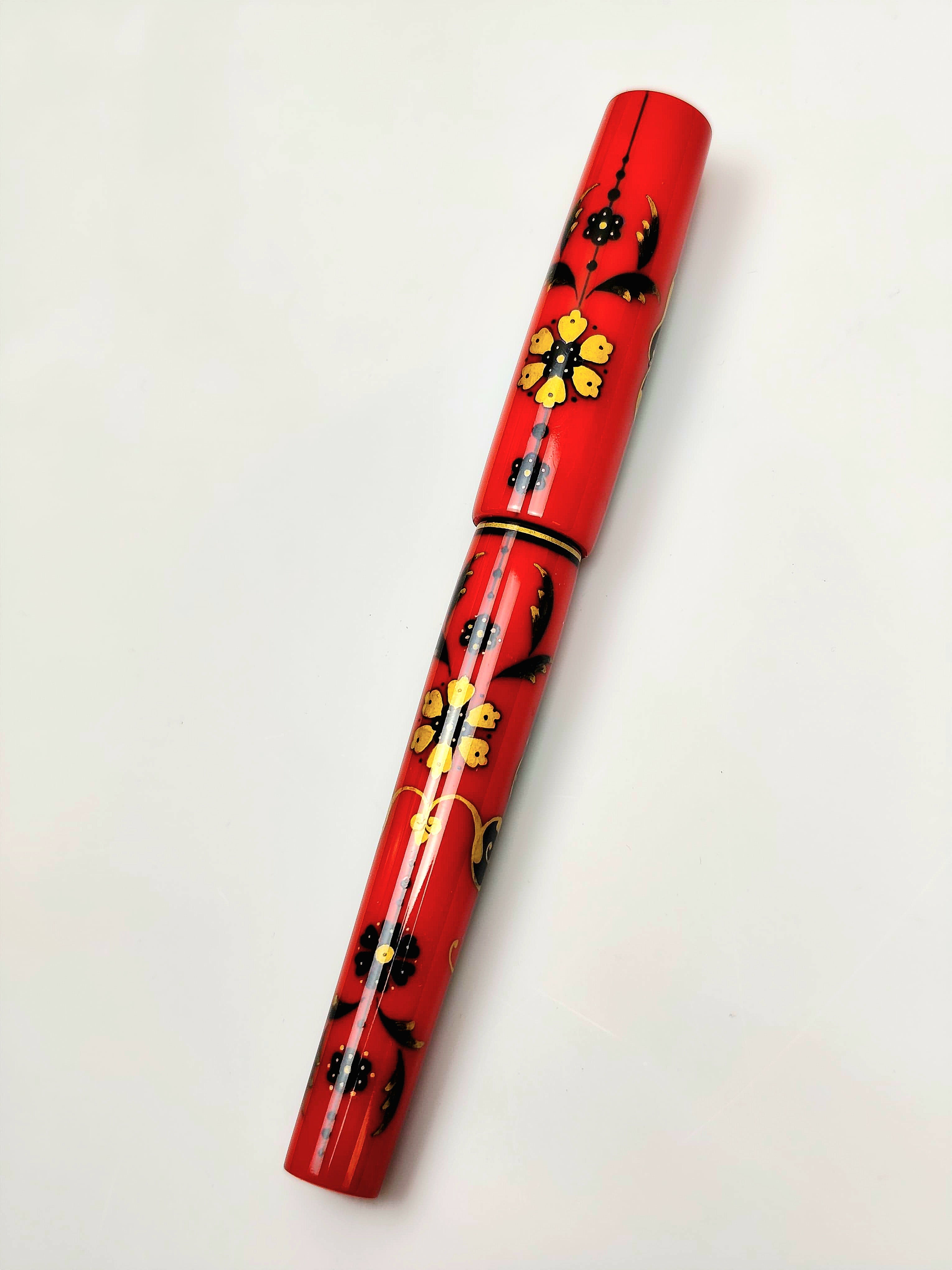 ZekPens TEZHiB HANDMADE AND HANDPAiNTED FOUNTAIN PEN