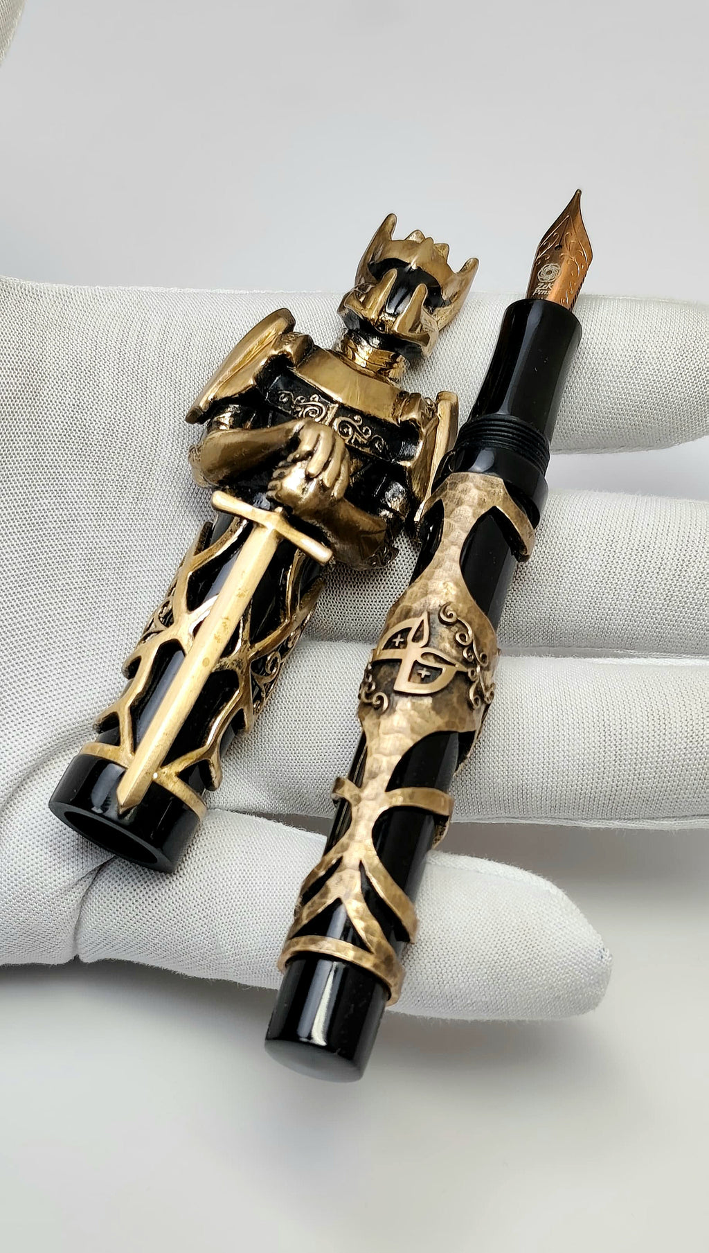 Bronze Knight Fountain Pen