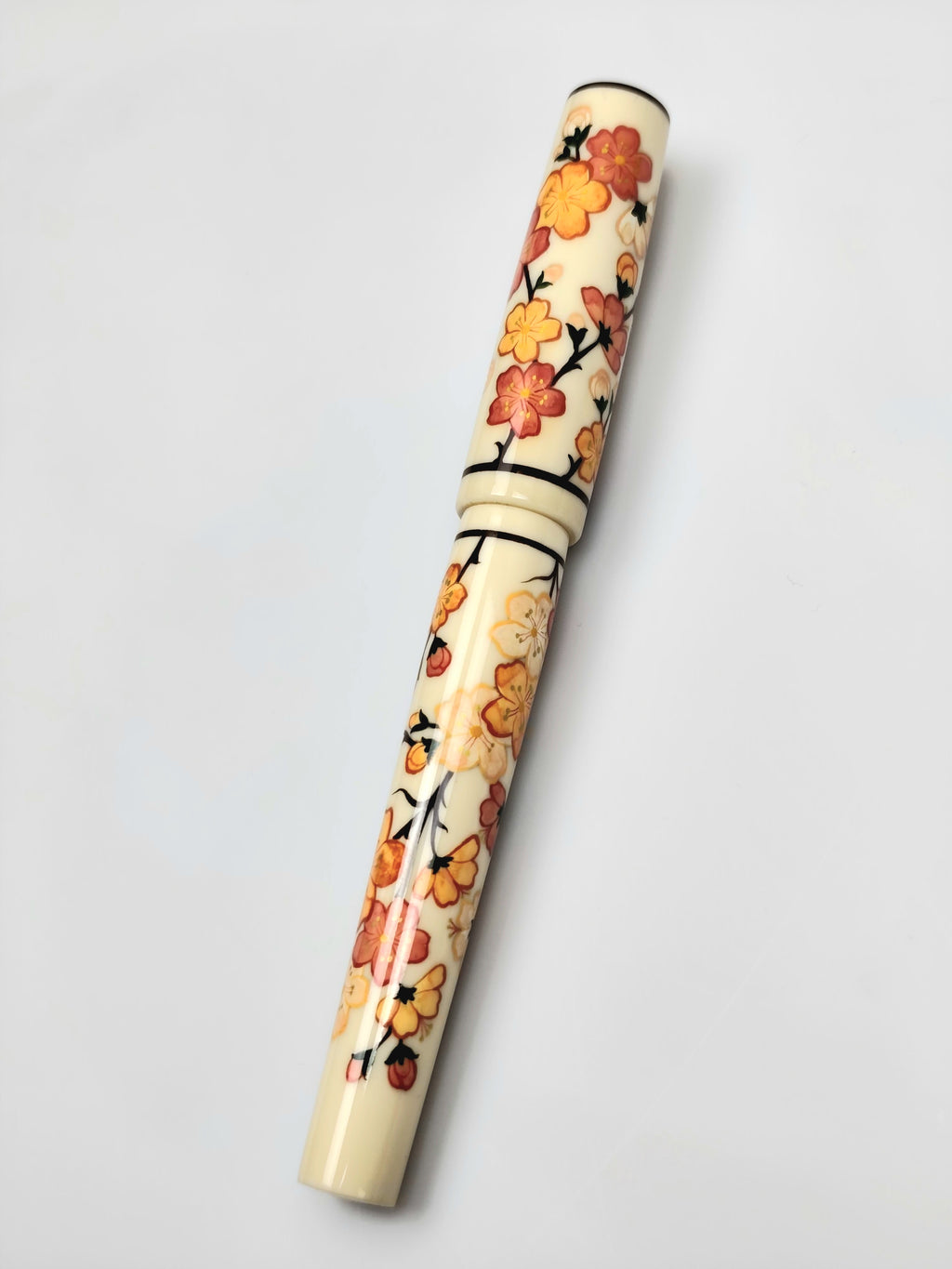 ZekPens SAKURA HANDMADE AND HANDPAİNTED FOUNTAIN PEN