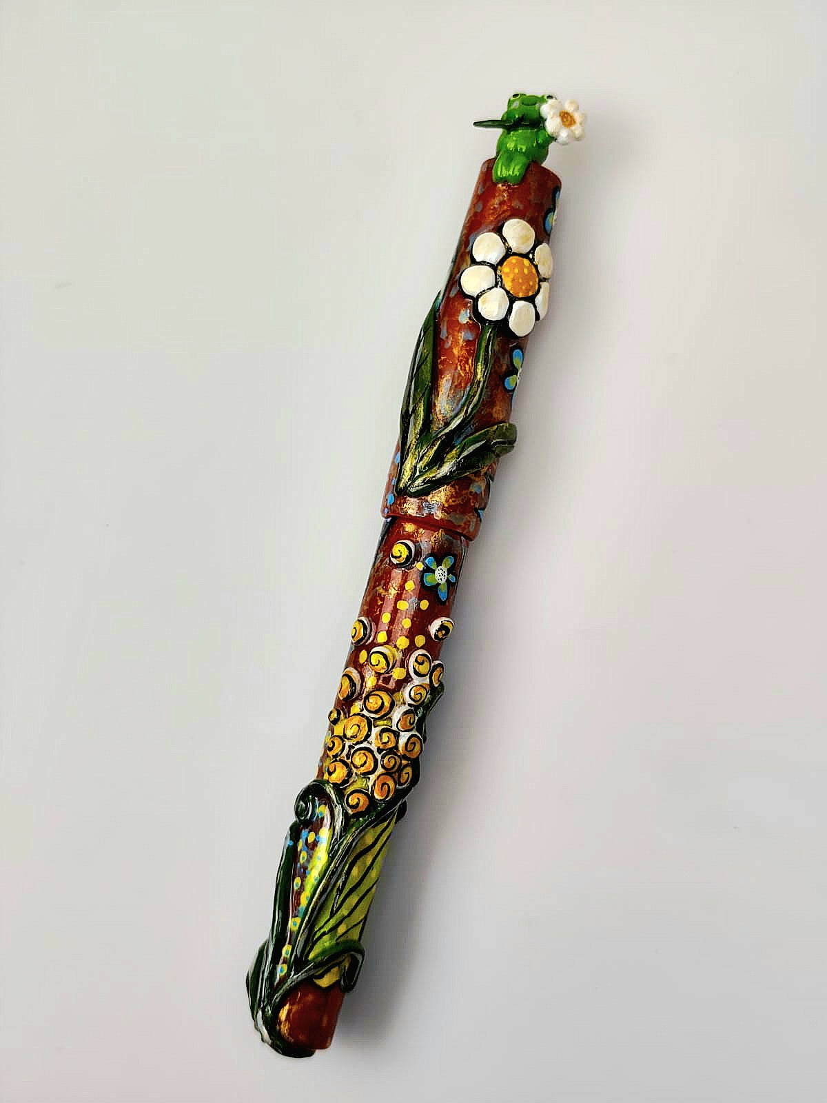 ZekPens uniQ HANDMADE AND HANDPAiNTED FOUNTAIN PEN